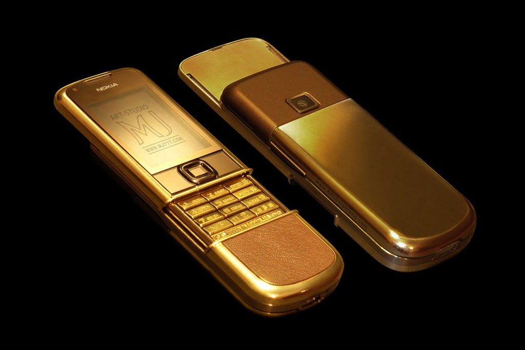 MJ - NOKIA 8800 ARTE GOLD DIAMOND
